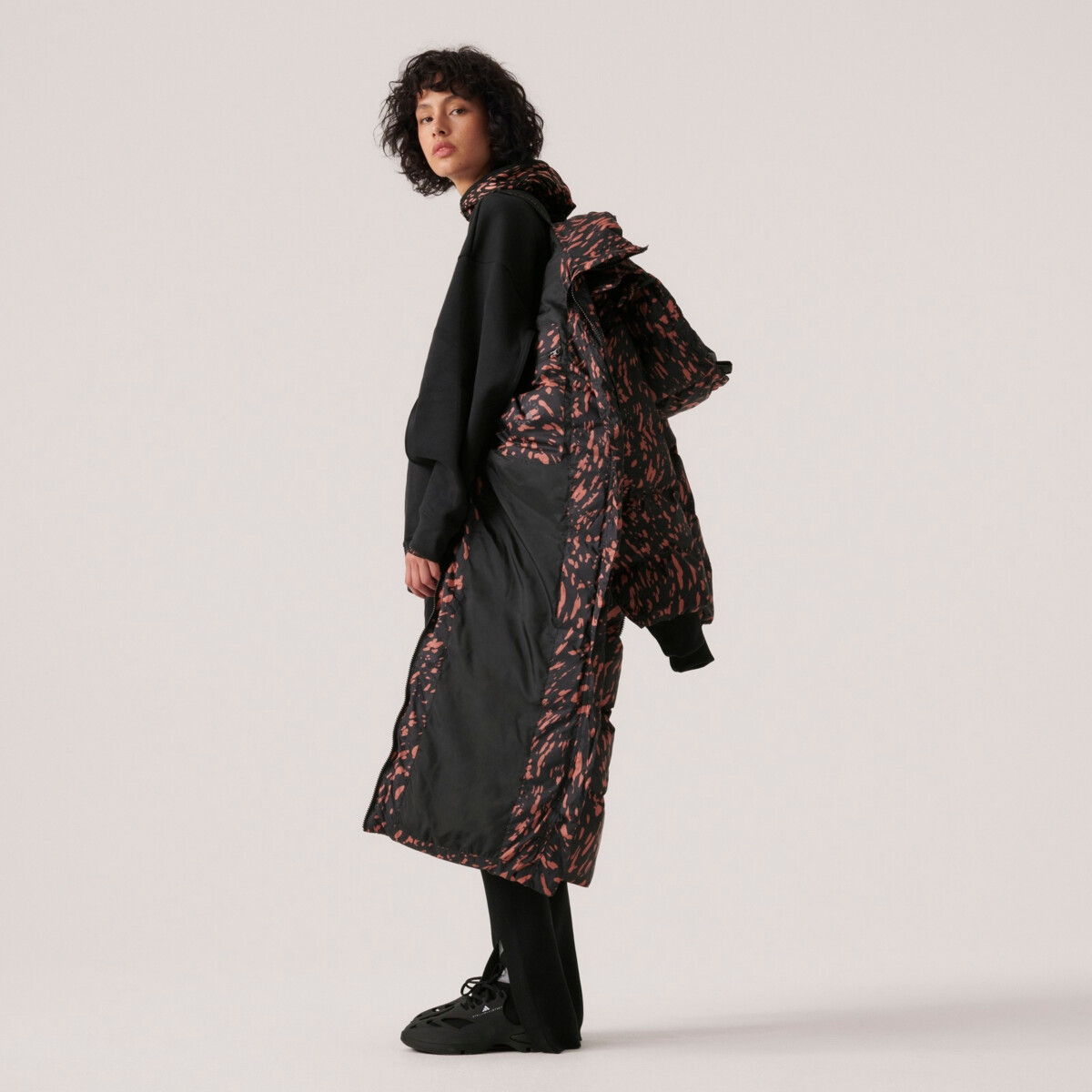 Adidas by stella mccartney women's long padded winter jacket